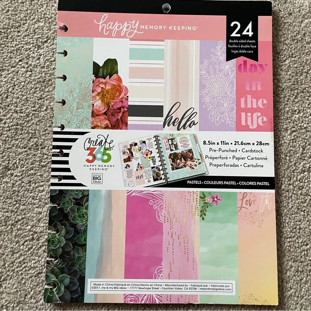 happy planner misc set of refills covers stickers